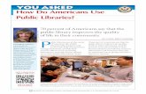 How do americans use public libraries flyer 300