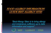 Best Food Allergy Information Sites