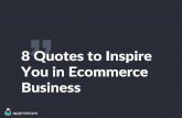 8 Quotes to Inspire You in Ecommerce Business