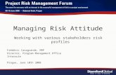 080609 - Managing Risk Attitude