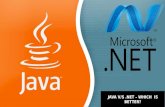 Java v/s .NET - Which is Better?
