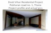 Dosti vihar project view pokharan road thane call 9699274744