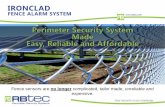 IRONCLAD Perimeter Intrusion Detection System - Fence Alarm System