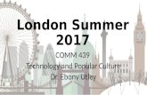 Technology and Popular Culture London 2017 with Dr. Ebony Utley