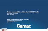 Model executability within the GEMOC Studio