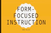 Form focused instruction and noticing without embedded video