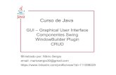 Java GUI Swing WindowBuilder CRUD
