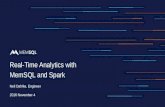 Real-Time Analytics with MemSQL and Spark