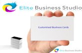 Customised Business Cards At Affordable Prices