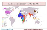 La descolonización, la India y Sudáfrica