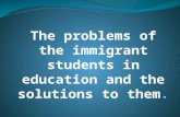 8. Turkey. The problems of the immigrant students in education