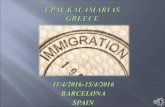 3. Greece. Presentation about inmigration for Cornella meeting