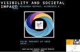 Visibility and societal impact : UMCG research output, Altmetric and Pure