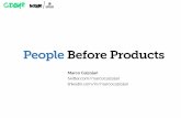 People Before Products - Keynote