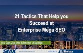 21 Tactics That Help you Succeed at Enterprise Mega SEO By John Shehata