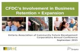 Business Retention and Expansion Overview and CFDCs