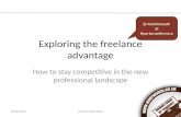 Exploring the freelance advantage (Porto 2013)