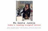 Geeta Juneja - Sculptor Artist India