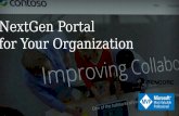 NextGen Portal for Your Organization