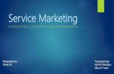 Services marketing mohit