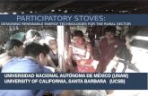Participatory Stoves
