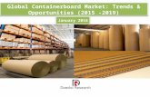 Global Containerboard Market: Trends & Opportunities (2015-2019) - New Report by Daedal Research