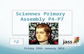 Sciennes P4-7  Burns and JASS Assembly 29.1.16