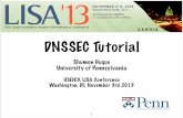 DNSSEC Tutorial; USENIX LISA 2013