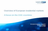 Christophe Dromacque, VaasaETT: Overview of European residential markets - Focus on the CEE countries 2014