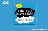 30 visual to see the fault in our stars by John Green