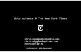 DataEngConf: Data Science at the New York Times by Chris Wiggins
