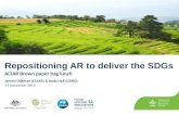 Repositioning Agriculture Research for Development (AR4D) to deliver the SDGs