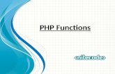 Class 3 - PHP Functions