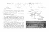SVC for resonance control in NamPower electrical power system