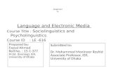 Language and media