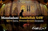 Rasulullah SAW as A Role Model (Great Leader)