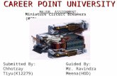 Miniature Circuit Breakers (MCB) By Chhotray Tiyu