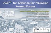 uGEO for Defence for Malaysian Armed Forces