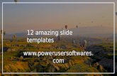 12 Amazing slide templates by Power-user