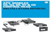 APX Mobile O2, O3, O5, O7 & O9 Control Head Installation Manual