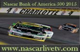 Watch Bank of America 500 live streaming 10 Oct
