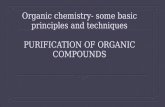 Purification of organic compounds