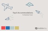 Top 6 Accommodations for Business Travel