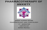 pharmacotherapy of anxiety