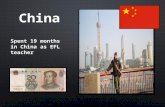 Henry Badenhorst: Teaching ESL and living in China (2005-2006)