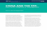China and the TPP: Asia-Pacific Integration or Disintegration?