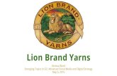 Social Media Strategy – Lion Brand Yarn