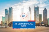 AIS Décor Lacquered glass – Transform your interiors