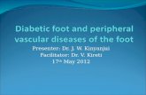 Diabetic foot and peripheral diseases of the foot.ppt