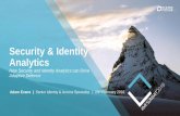 #MFSummit2016 Secure: How Security and Identity Analytics can Drive Adaptive Defense